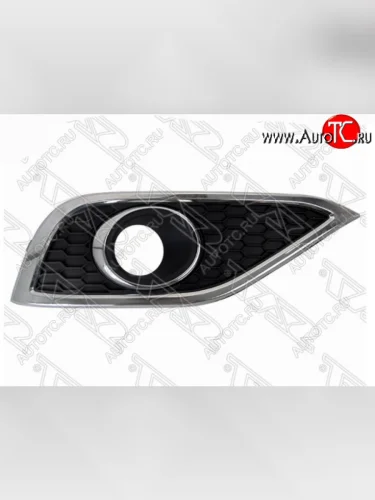 Правая оправа противотуманной фары SAT (хром) Honda CR-V RM1,RM3,RM4 дорестайлинг (2012-2015)