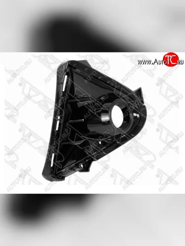 Правая оправа противотуманной фары SAT (под круглую туманку) Hyundai Solaris HCR седан рестайлинг (2020-2022)