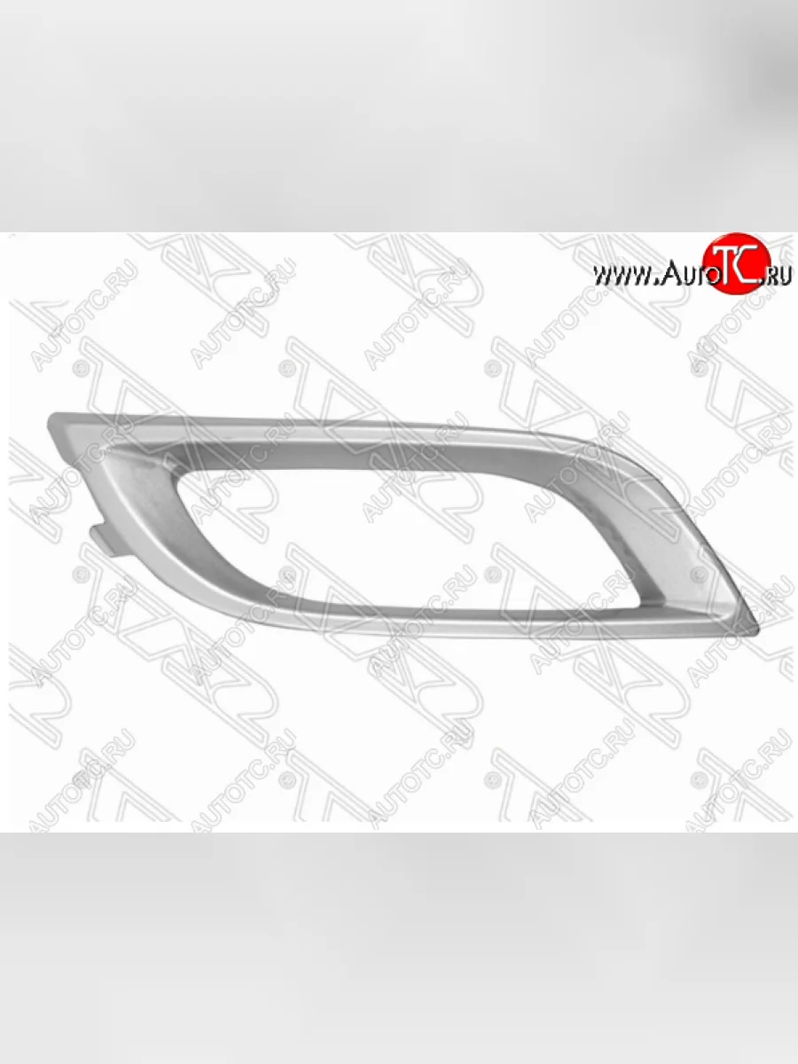 Правая оправа противотуманной фары SAT Sport (ободок) Mazda 3/Axela BL дорестайлинг седан (2009-2011)  в Перми Пермском крае