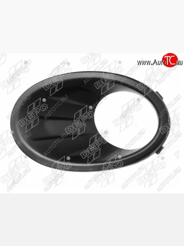 Левая оправа противотуманной фары DEPO Nissan Qashqai +2  1 (2010-2014) J10 рестайлинг
