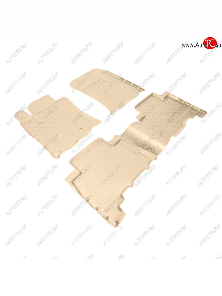 Коврики салона Norplast Unidec Lexus GX460 J150 дорестайлинг (2009-2013) (Цвет: бежевый)  в Перми Пермском крае