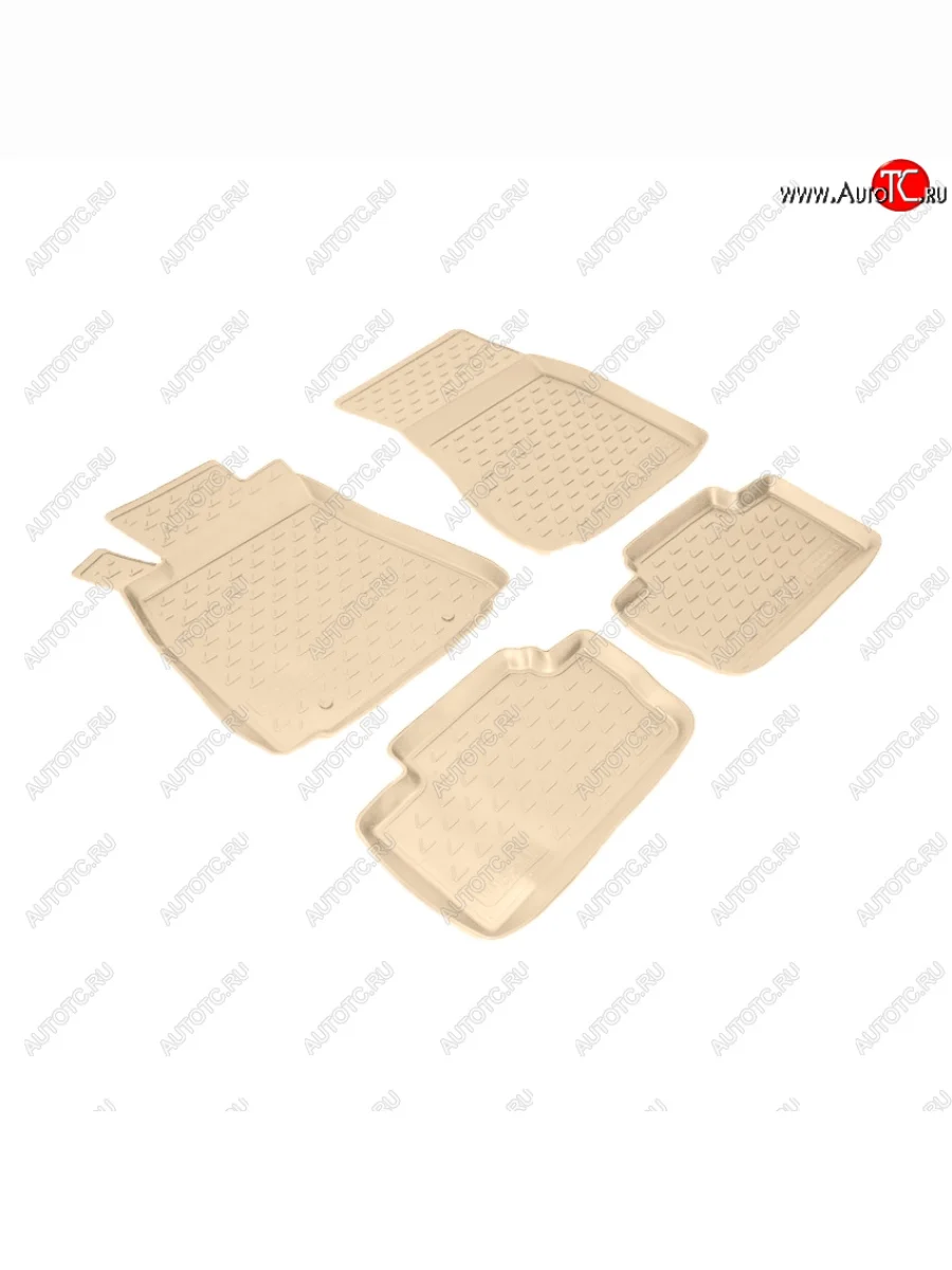 Коврики салона Norplast Unidec Lexus IS250 XE20 седан дорестайлинг (2005-2013) (Цвет: бежевый)  с доставкой в г. Пермь