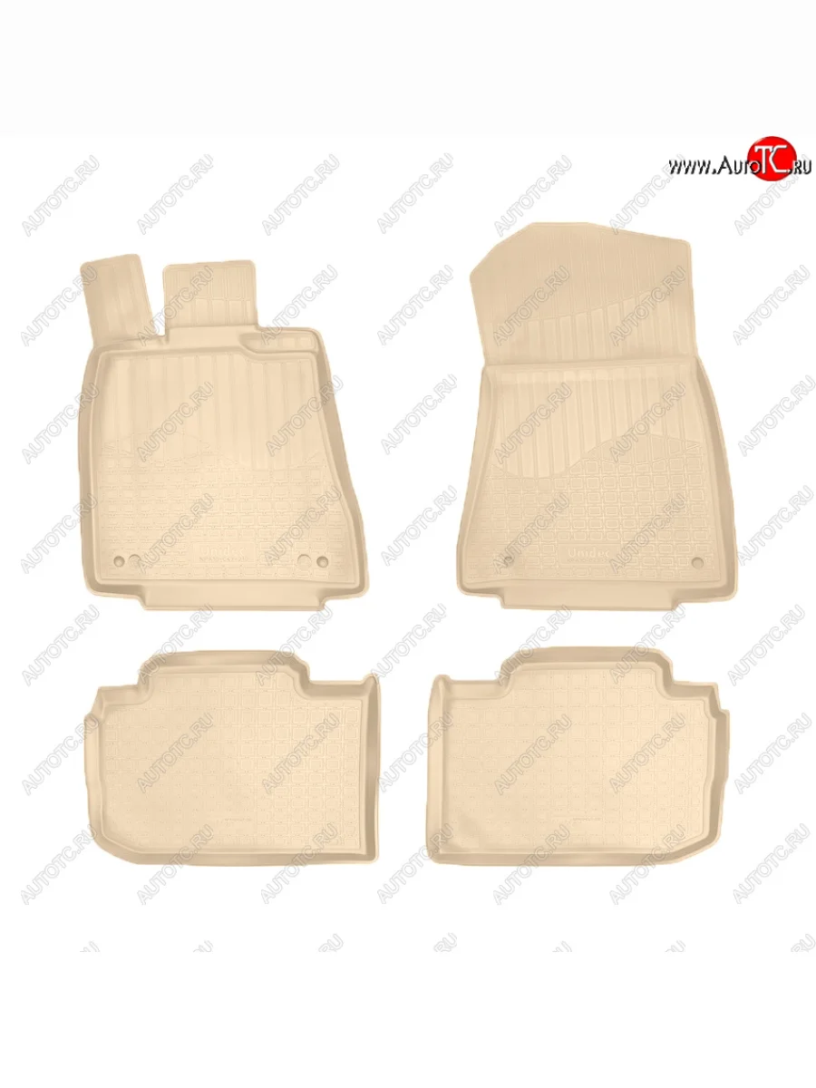 Коврики салона Norplast Unidec Lexus IS250 XE30 седан дорестайлинг (2013-2016) (Цвет: бежевый)  в Самаре Самарской области