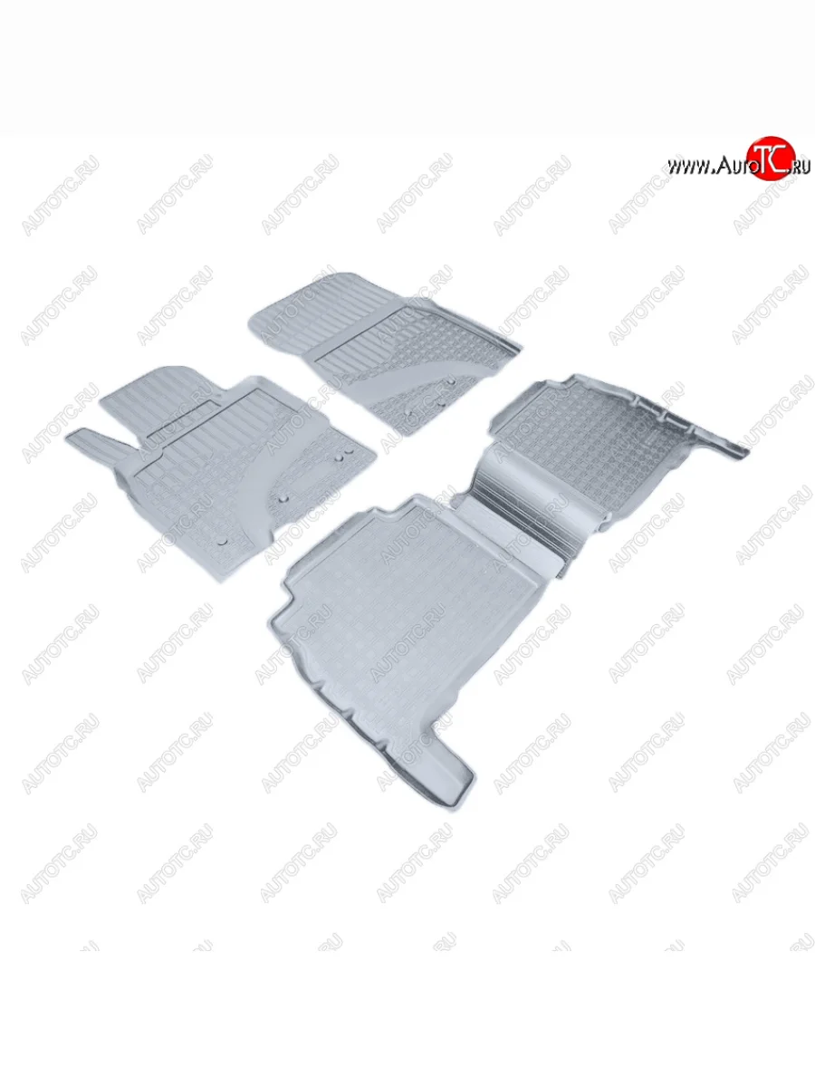 Коврики салона Norplast Unidec Lexus LX570 J200 дорестайлинг (2007-2012) (Цвет: серый)  с доставкой в г. Керчь