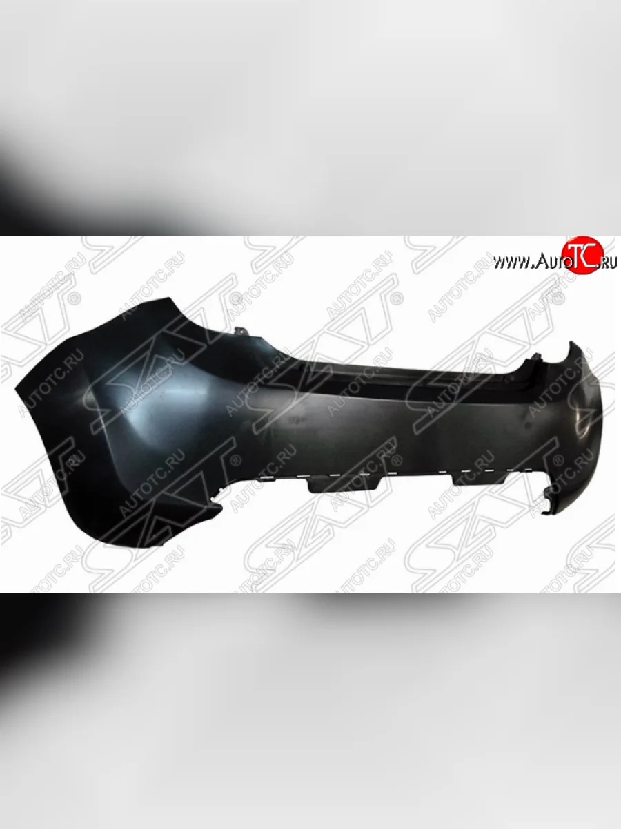 Задний бампер SAT Chevrolet Spark M300 дорестайлинг (2010-2015) (Неокрашенный)  с доставкой в г. Керчь