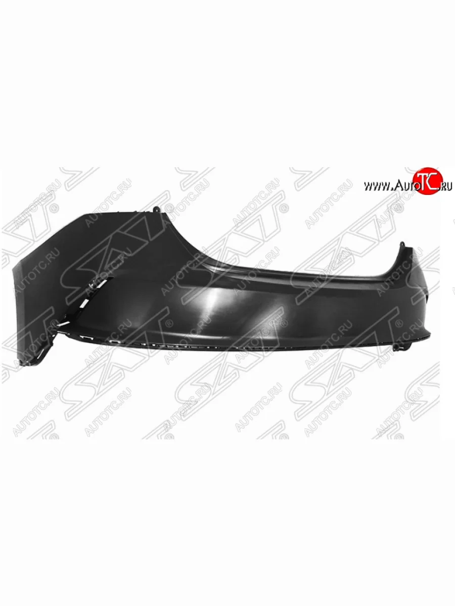 Задний бампер SAT Hyundai Solaris HCR седан рестайлинг (2020-2022) (Неокрашенный)  с доставкой в г. Керчь