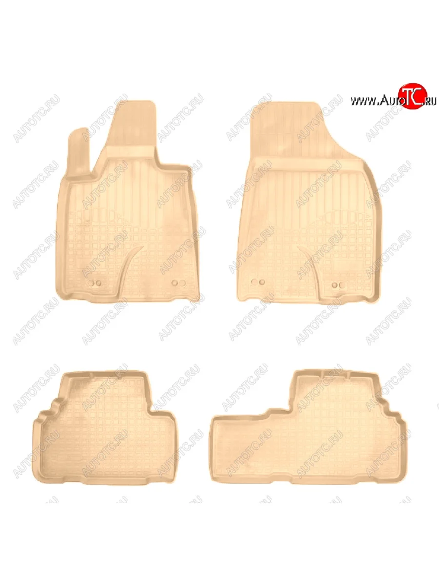 Коврики салона Norplast Unidec Lexus RX270 AL10 дорестайлинг (2010-2012) (Цвет: бежевый)  в Керчи Республика Крым