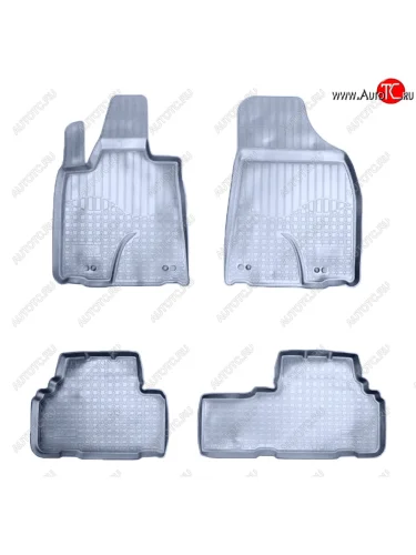 Коврики салона Norplast Unidec (Цвет: серый) Lexus RX270 AL10 дорестайлинг (2010-2012)