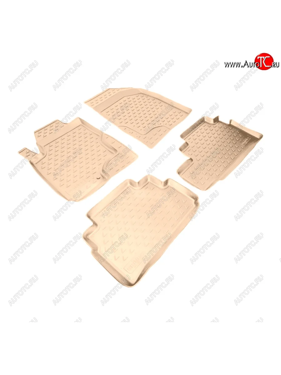 Коврики салона Norplast Unidec Lexus RX300 XU30 дорестайлинг (2003-2006) (Цвет: бежевый)  с доставкой в г. Керчь