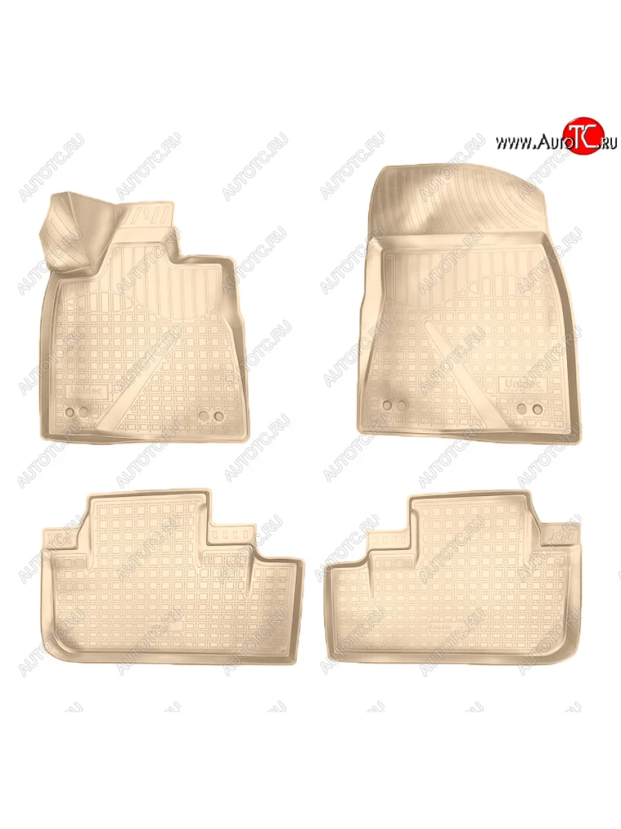 Коврики салона Norplast Unidec Lexus RX 200T AL20 дорестайлинг (2015-2017) (Цвет: бежевый)  в Керчи Республика Крым