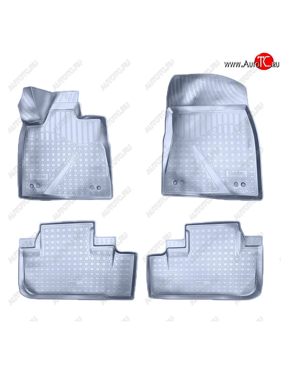 Коврики салона Norplast Unidec Lexus RX 200T AL20 дорестайлинг (2015-2017) (Цвет: серый)  в Керчи Республика Крым