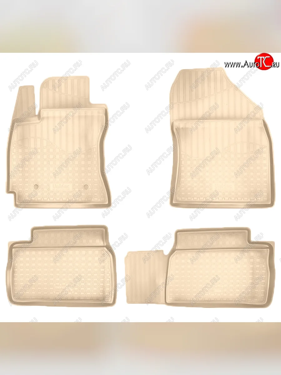 Коврики салона Norplast Unidec Lifan 720 (2013-2025) (Цвет: бежевый)  в Керчи Республика Крым