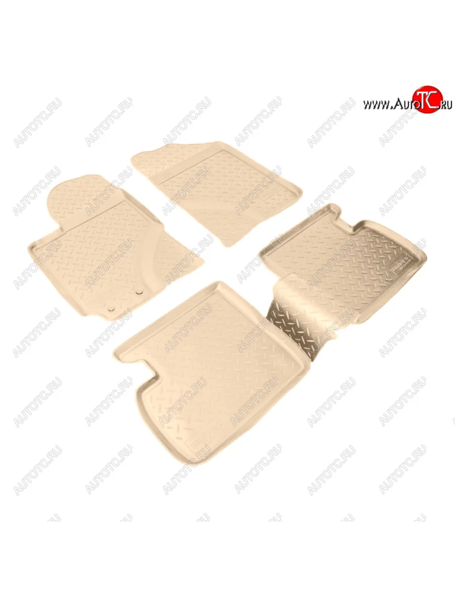 Коврики салона Norplast Unidec Lifan Solano  дорестайлинг (2010-2015) (Цвет: бежевый)  с доставкой в г. Керчь
