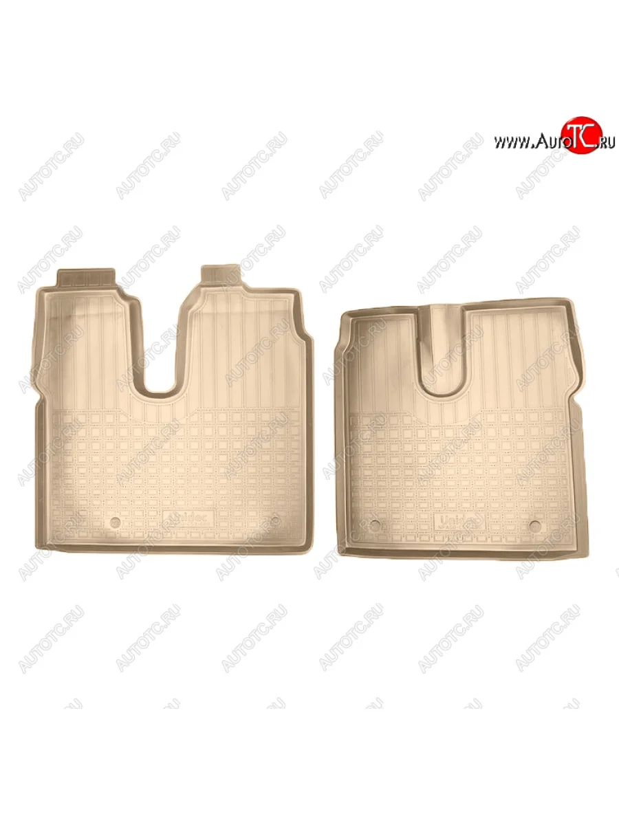 Коврики салона Norplast Unidec MAN TGX (2007-2025) (Цвет: бежевый)  в Керчи Республика Крым