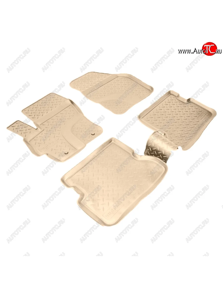 Коврики салона Norplast Unidec Mazda 3/Axela BK дорестайлинг, хэтчбэк (2003-2006) (Цвет: бежевый)  с доставкой в г. Керчь