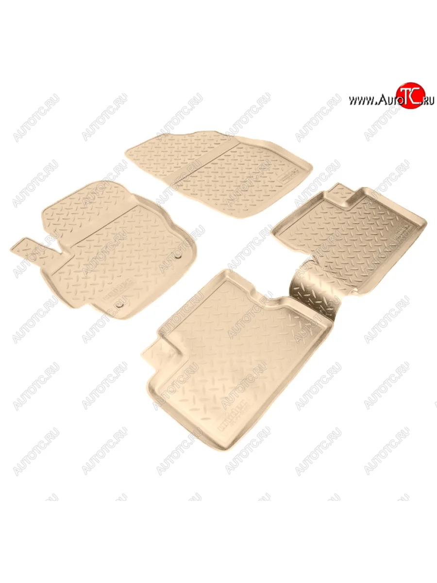 Коврики салона Norplast Unidec Mazda 3/Axela BL дорестайлинг, хэтчбэк 5 дв. (2009-2011) (Цвет: бежевый)  с доставкой в г. Пермь