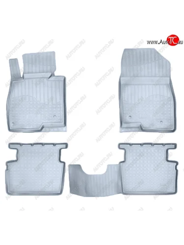 Коврики салона Norplast Unidec (Цвет: серый) Mazda 3/Axela BM дорестайлинг, хэтчбэк (2013-2016)