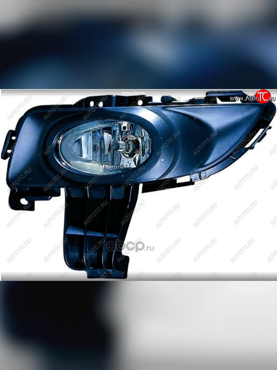 Левая противотуманная фара DEPO Mazda 3/Axela BK дорестайлинг, хэтчбэк (2003-2006)  с доставкой в г. Пермь