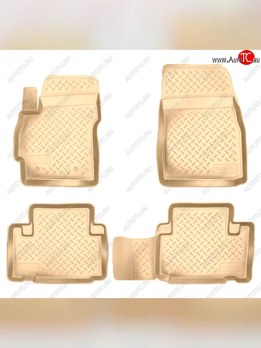 Коврики салона Norplast Unidec Mazda 5 (2005-2010) (Цвет: бежевый)  в Керчи Республика Крым