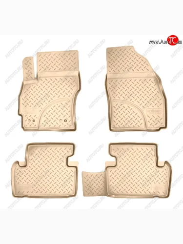Коврики салона Norplast Unidec (Цвет: бежевый) Mazda 5 (2010-2015)