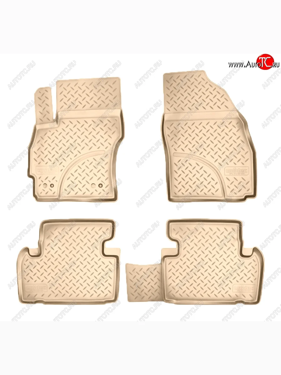 Коврики салона Norplast Unidec Mazda 5 (2010-2015) (Цвет: бежевый)  в Перми Пермском крае