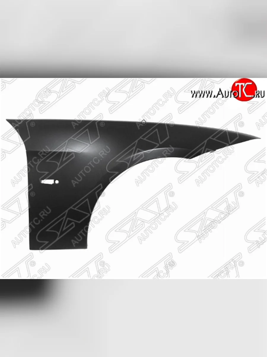 Правое переднее крыло SAT (пр-во Тайвань) BMW 3 серия E90 седан дорестайлинг (2004-2008) (Неокрашенное)  в Самаре Самарской области