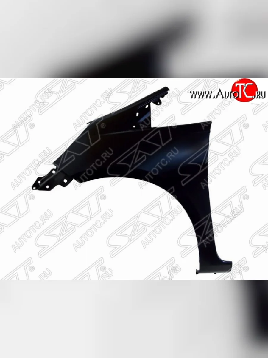 Левое переднее крыло SAT (пр-во Тайвань)  Honda Fit (2007-2010) GE (Неокрашенное)  в Самаре Самарской области