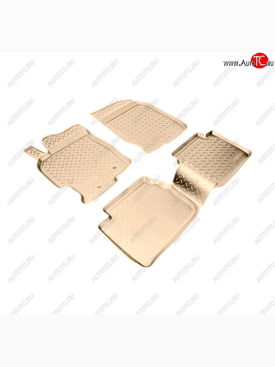 Коврики салона Norplast Unidec Mazda 6 GH рестайлинг универсал (2010-2012) (Цвет: бежевый)  в Перми Пермском крае