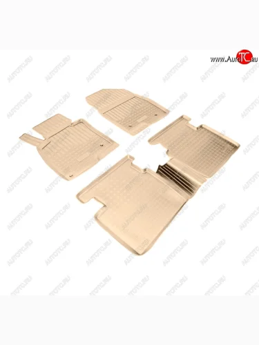 Коврики салона Norplast Unidec (Цвет: бежевый) Mazda 6 GJ 2-ой рестайлинг универсал (2018-2025)