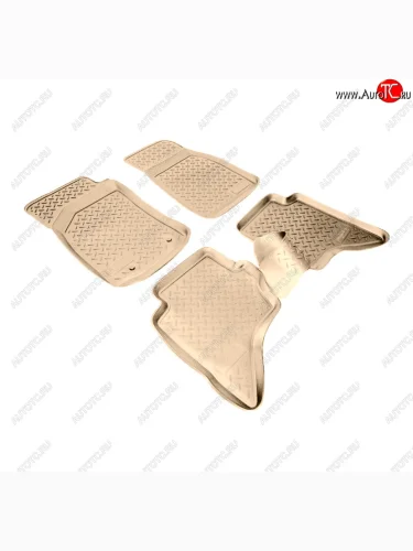 Коврики салона Norplast Unidec (Цвет: бежевый) Ford Ranger дорестайлинг (2006-2009)