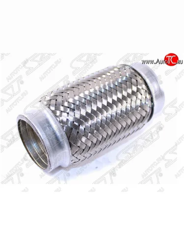 Гофра глушителя SAT (универсальная, 45x120) Nissan Frontier 1 рестайлинг (2001-2005)
