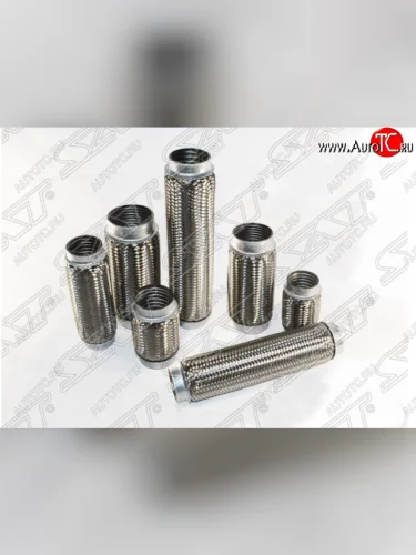 Гофра глушителя SAT (универсальная, 45х260) Nissan Frontier 1 рестайлинг (2001-2005)