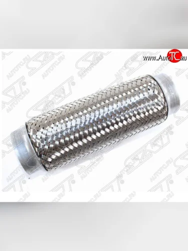 Гофра глушителя SAT (универсальная, 48x200) Nissan Frontier 1 рестайлинг (2001-2005)