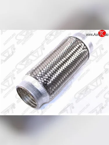 Гофра глушителя SAT (универсальная, 55х200) Nissan Frontier 1 рестайлинг (2001-2005)