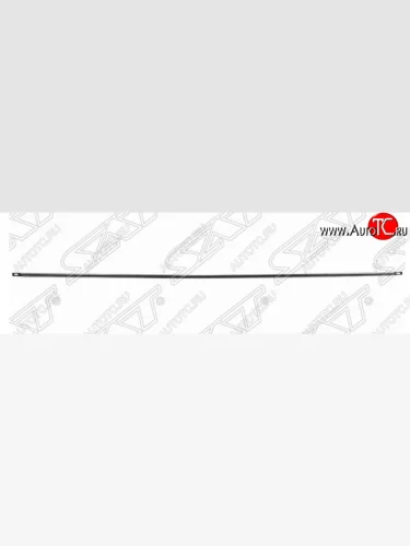 Молдинг заднего бампера SAT (хром) Mercedes-Benz C-Class W204 дорестайлинг седан (2007-2011)