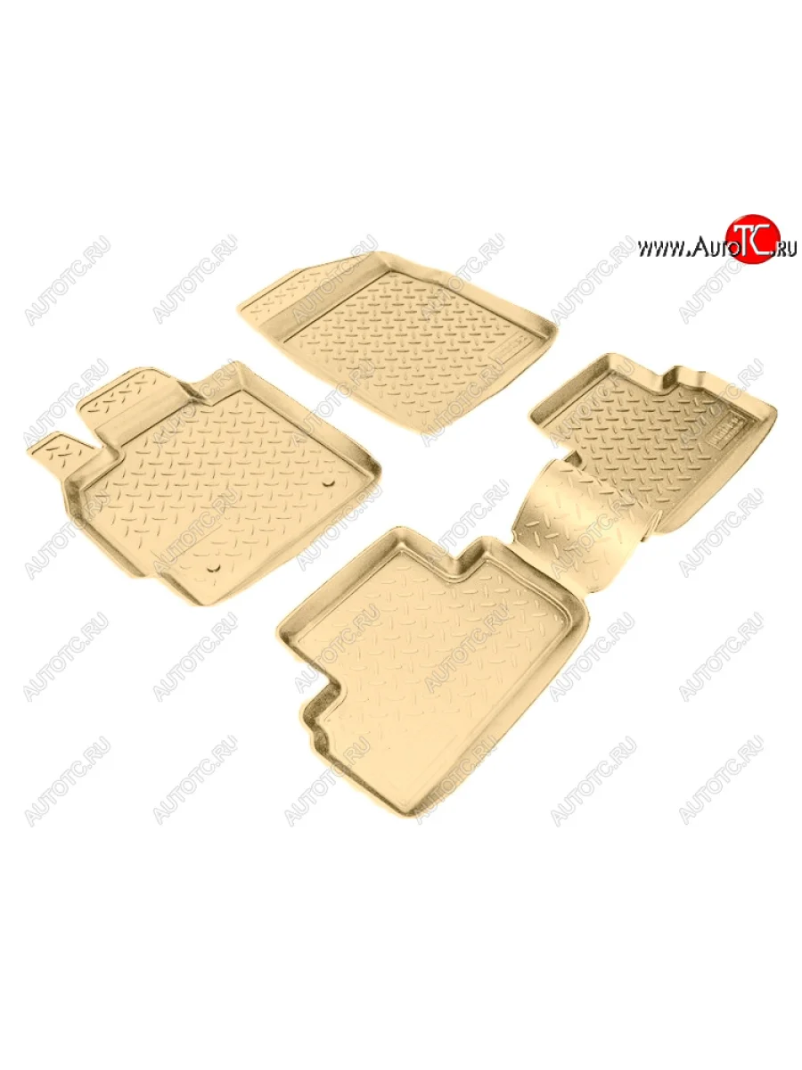 Коврики салона Norplast Unidec Mazda CX-7 ER дорестайлинг (2006-2010) (Цвет: бежевый)  с доставкой в г. Керчь