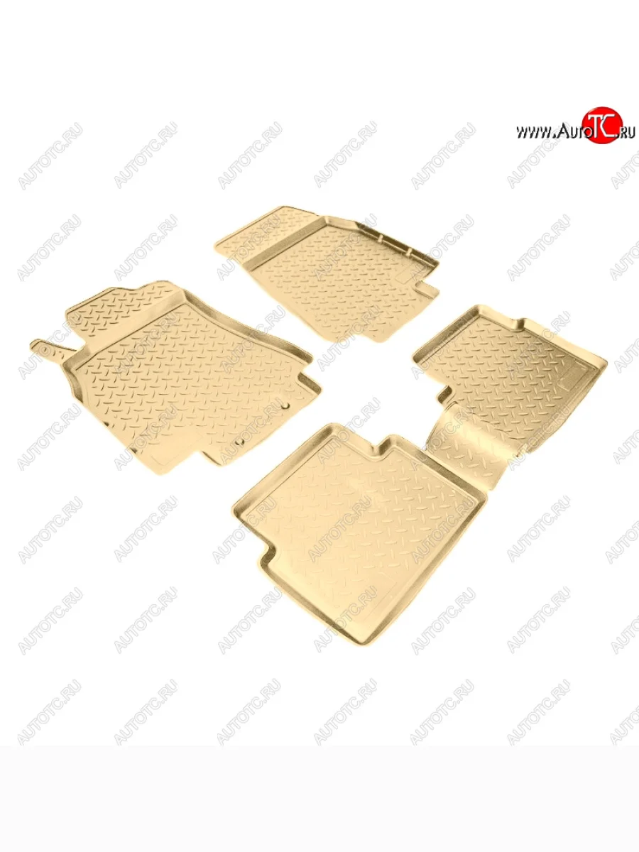 Коврики салона Norplast Unidec Mercedes-Benz A class W169 дорестайлинг, хэтчбэк 5 дв. (2005-2008) (Цвет: бежевый)  с доставкой в г. Керчь