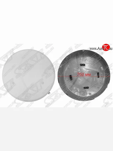 Колпак запасного колеса SAT (внешняя часть, R17) Toyota RAV4 ( XA30,  XA305) (2003-2013) 5 дв. удлиненный дорестайлинг, 5 дв. дорестайлинг, 5 дв. 1-ый рестайлинг, 5 дв. удлиненный 1-ый рестайлинг, 5 дв. 2-ой рестайлинг, 5 дв. удлиненный 2-ой рестайлинг