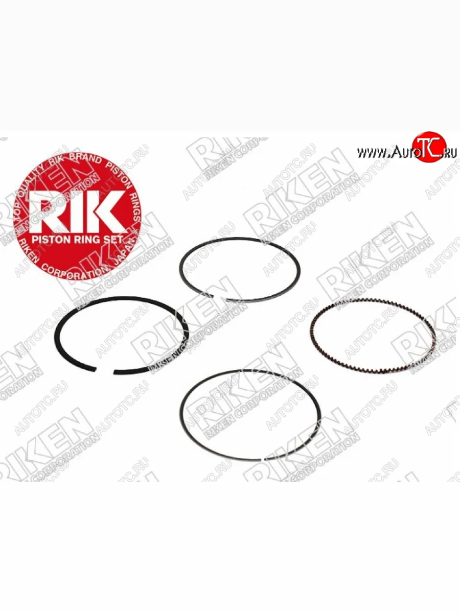 Комплект поршневых колец на 1 поршень RIKEN (R20A3/20A2, 0.50) Honda CR-V RM1,RM3,RM4 рестайлинг (2014-2018)  с доставкой в г. Керчь