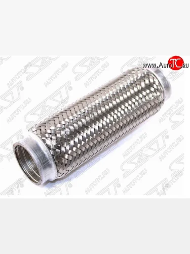 Гофра глушителя SAT (универсальная, 45x200) Nissan Frontier 1 рестайлинг (2001-2005)