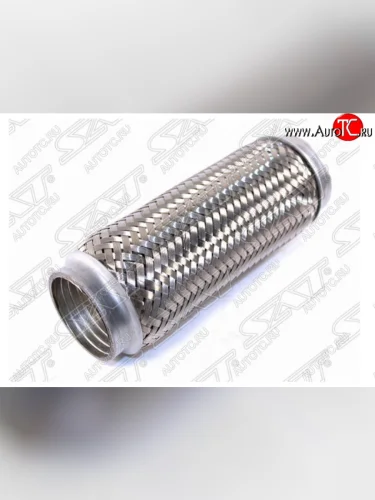 Гофра глушителя SAT (универсальная, 60х220) Nissan Frontier 1 рестайлинг (2001-2005)