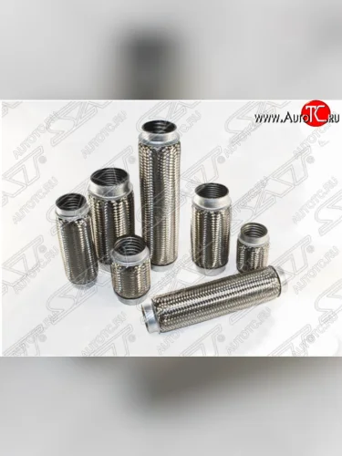Гофра глушителя SAT (универсальная, 65X250) Nissan Frontier 1 рестайлинг (2001-2005)