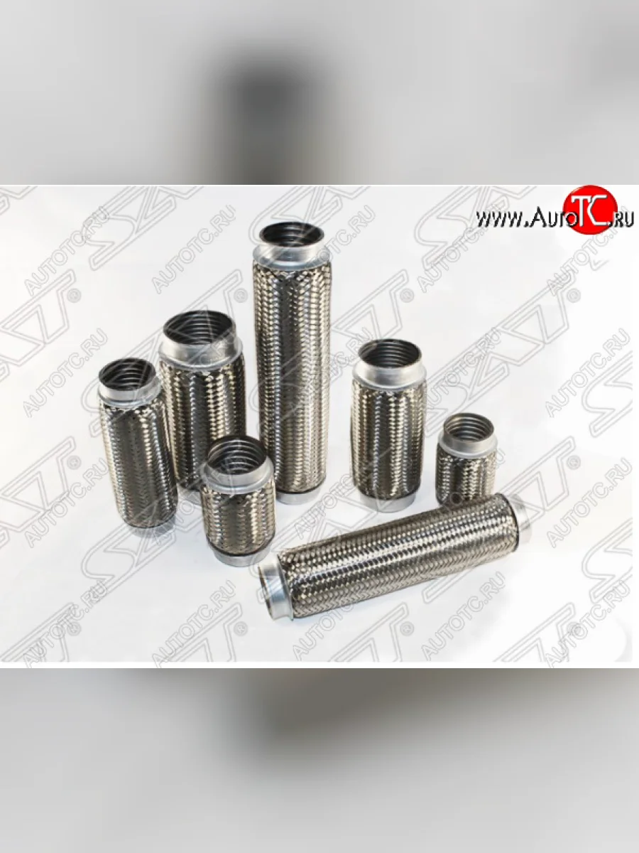 Гофра глушителя SAT (универсальная, 75x250) Seat Exeo универсал (2008-2013)  с доставкой в г. Пермь