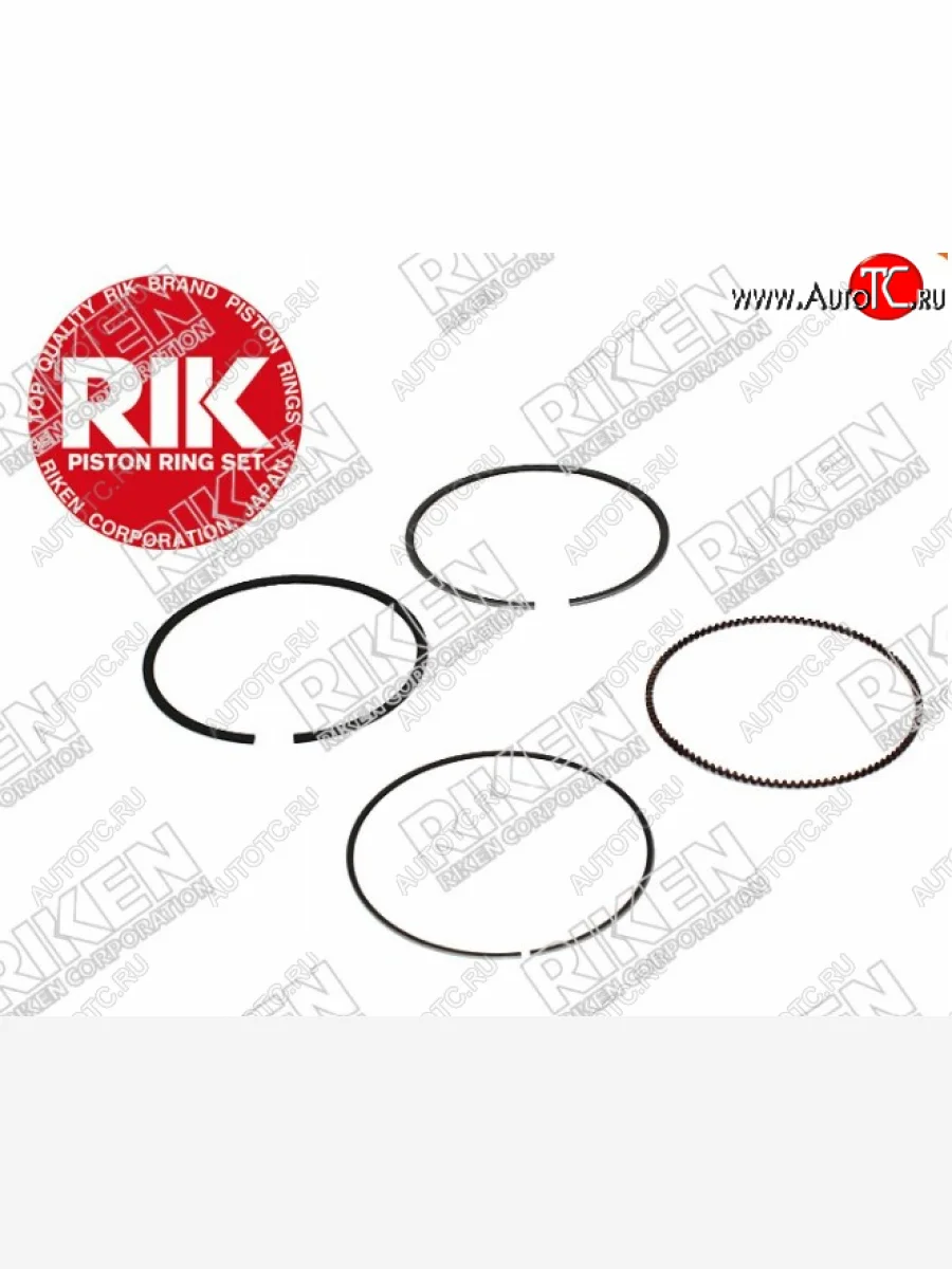 Комплект поршневых колец на 1 поршень RIKEN (R18A, 0,50) Honda Civic FK2 хэтчбэк 5 дв. (2011-2016)  с доставкой в г. Керчь