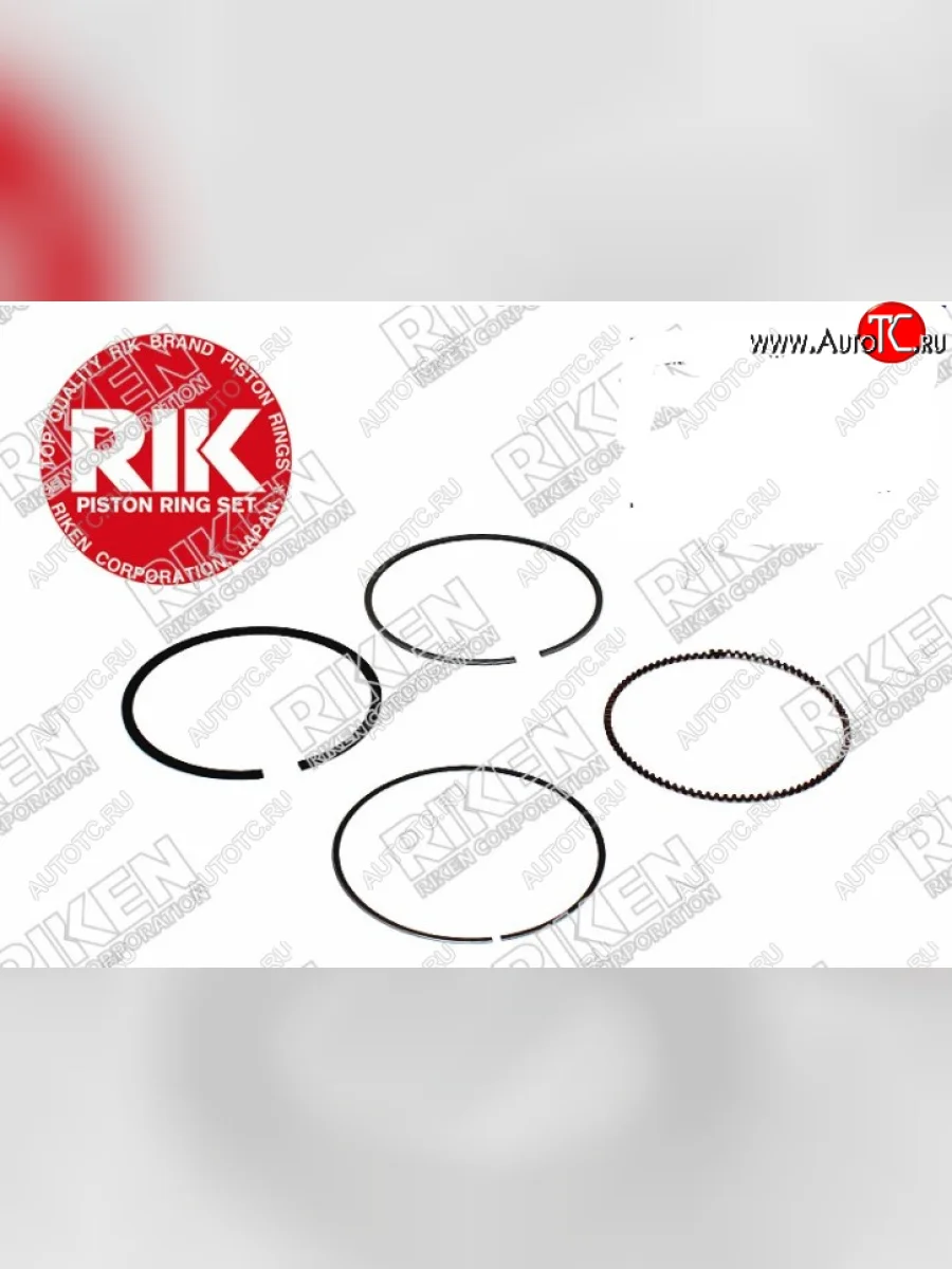 Комплект поршневых колец на 1 поршень RIKEN STD (D15B/D16W1) Honda HR-V GH1,GH2 дорестайлинг 3 дв. (1998-2001)  в Керчи Республика Крым