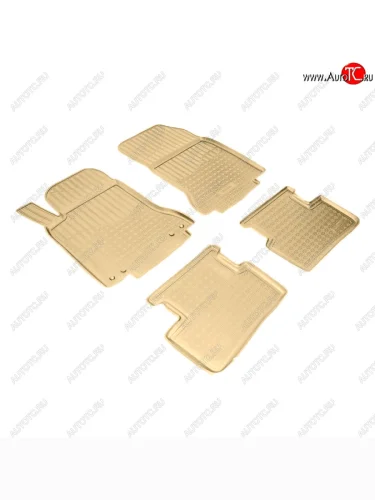 Коврики салона Norplast Unidec (Цвет: бежевый) Mercedes-Benz B-Class W246/T246 хэтчбэк (2011-2018)