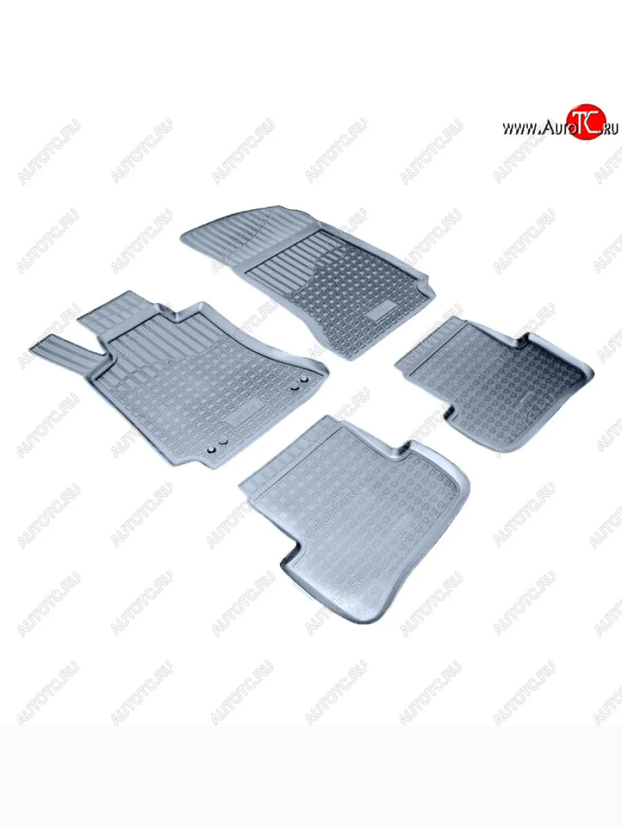 Коврики салона Norplast Unidec  Mercedes-Benz C-Class (2011-2015) W204 (Цвет: серый)  в Самаре Самарской области