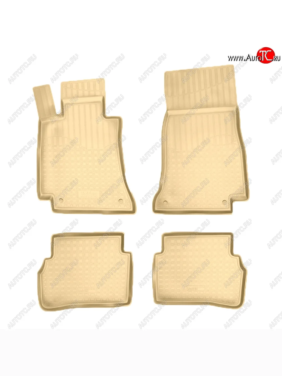 Коврики салона Norplast Unidec  Mercedes-Benz C-Class (2014-2018) С205 (Цвет: бежевый)  в Самаре Самарской области
