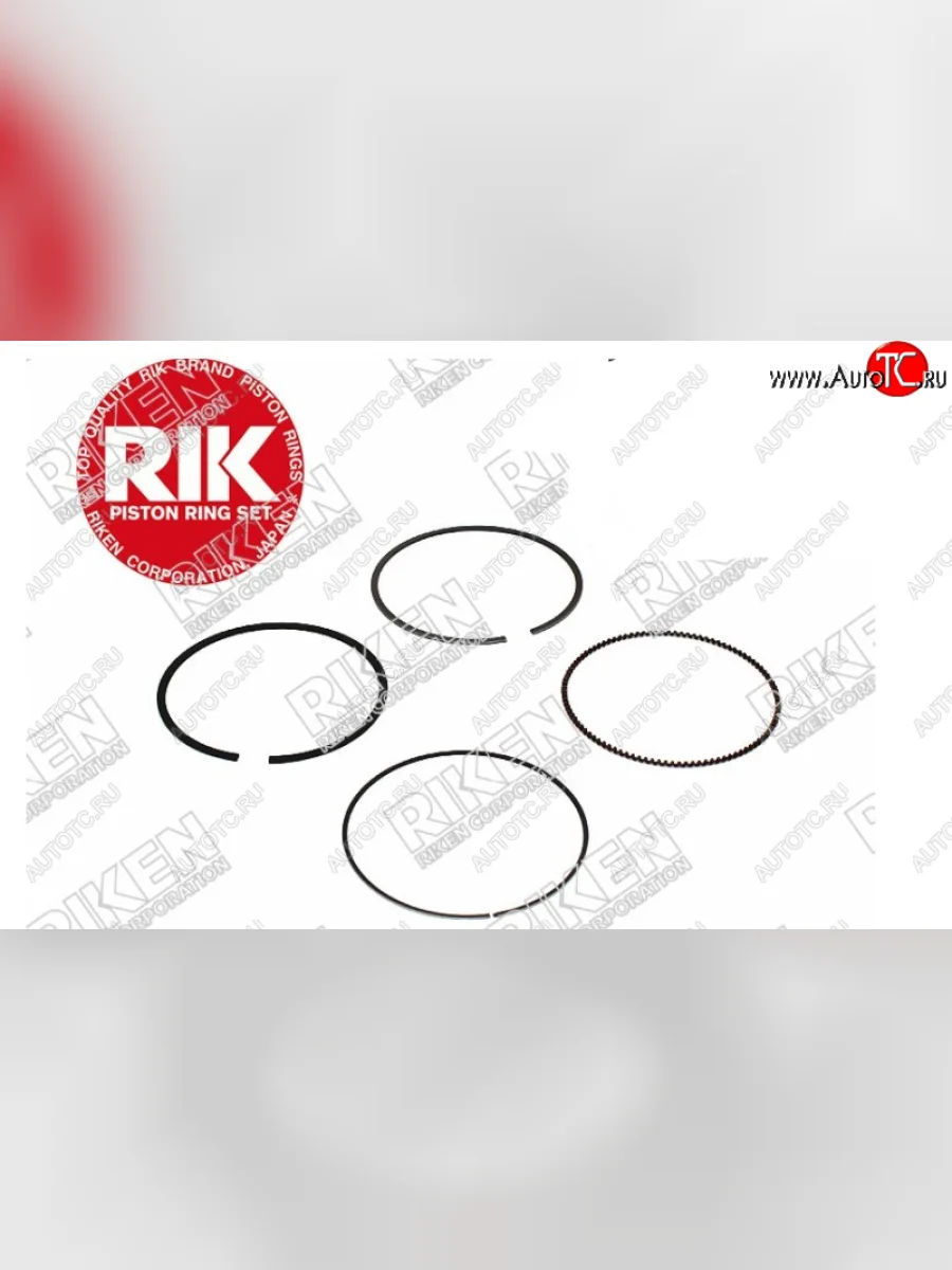 Комплект поршневых колец на 1 поршень RIKEN STD (B20B) Honda Orthia (1999-2002)  с доставкой в г. Керчь