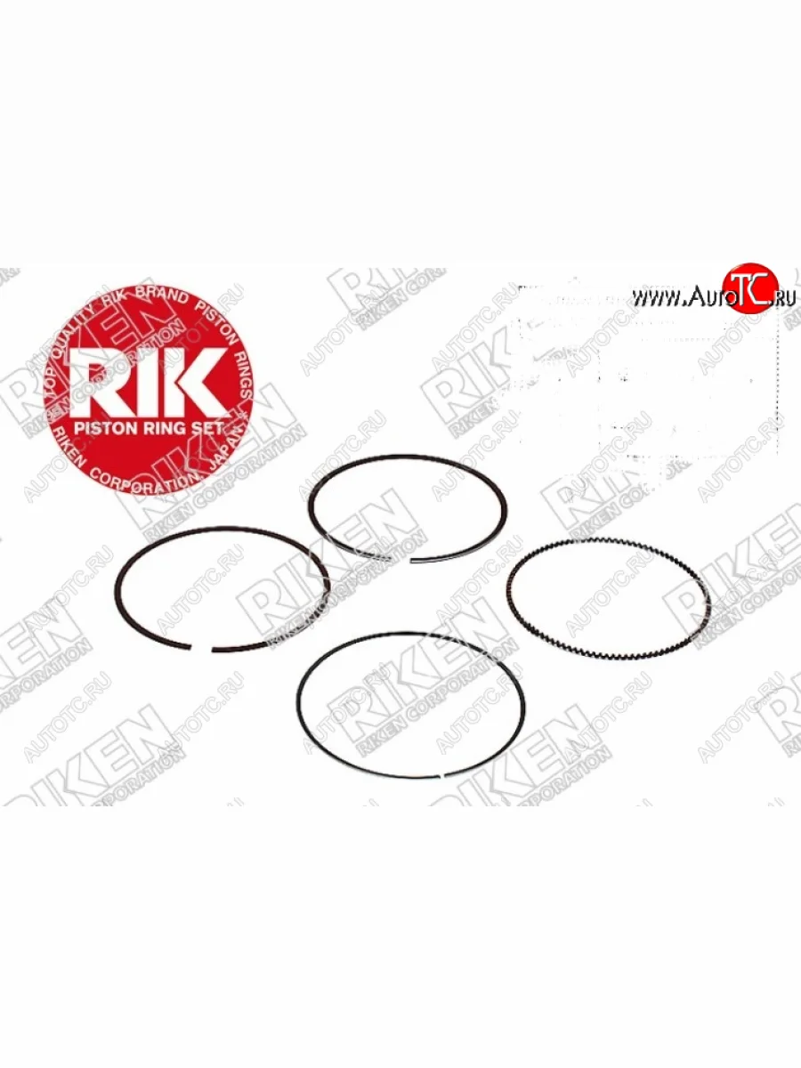 Комплект поршневых колец на 1 поршень RIKEN (0,25, G4FA / G4FC) KIA Ceed 3 CD универсал (2018-2025)  с доставкой в г. Пермь